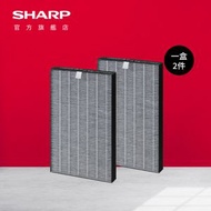 SHARP - 2合1集塵HEPA除臭活性碳濾網 (可使用型號: FP-S40A-T / FP-S40A-W / 1盒2件)