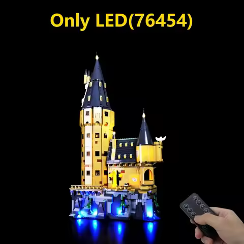 LED lighting kit for Lego 76454 Castle: The main tower building block bricks (only light no model)