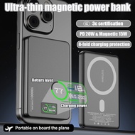 【3C Certification】20W powerbank fast Charging 10000mAh Magnetic 3C Power bank Wireless Powerbank Ult