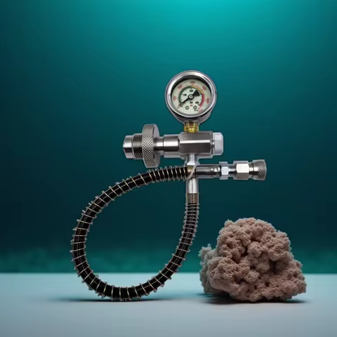 HPA Scuba Diving Chargeing Adapter HP Filling Station With Hose 6000psi/400bar Gauge DIN Connector B