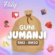 Barang guni Jumanji Rm3-Rm20 - live lock