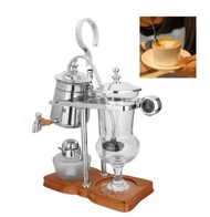 Belgium Royal Balancing Syphon Coffee Maker Siphon Brewer - silver