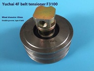 Yuchai YC4F F3100-1002450 FG1LA engine belt adjustment tensioner, Gates, USA