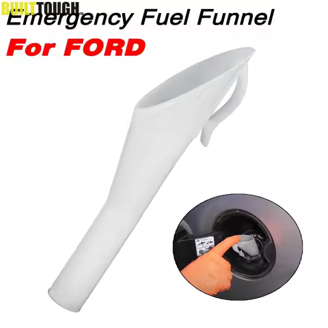 Emergency Easy Capless Fuel Filter Funnel Elbow Tube Adapter For Ford Focus F150 For Mercury 8U5Z-17