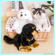 High Quality Cute Simulation Puppy Plush Toys Cute Real Life Doberman Bernese Mountain Dog Stuffed A