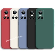 For Realme GT Neo 3 3T Neo3 Neo3T Liquid Silicone Phone Case Soft   shockproof Casing Camera Lens Protection Full Back Cover