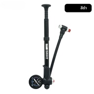 ThinkRider แบบพกพาแรงดันสูง 300psi จักรยานปั๊มลมพร้อมเครื่องวัดสําหรับส้อมและโช้คอัพหลัง Mountain