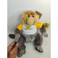 Original brunei merchandise borneo bekantan monkey doll