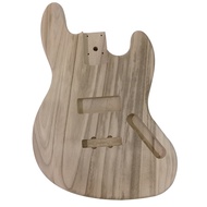 Unfinished Guitar Body DIY Wood Blank Guitar Barrel for Style Bass Guitar Accessories