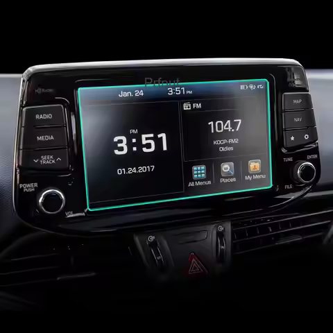 8 inch For Hyundai i30 Fastback N 2018 19 2020 Car GPS navigation Protective film Tempered glass Scr