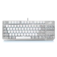 【ROG】STRIX SCOPE NX TKL Moonlight White (青軸中文) 月光白 電競鍵盤