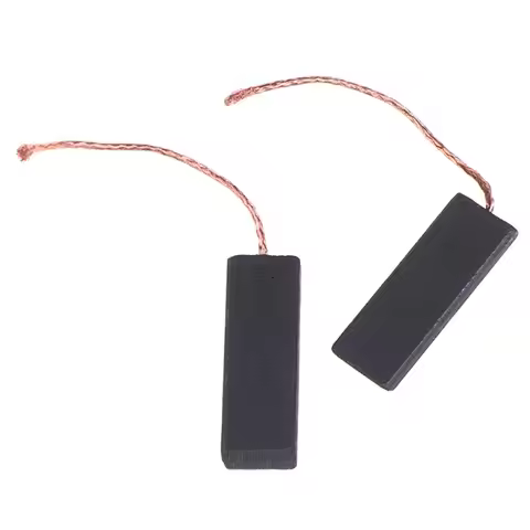 On Sale Length 70mm Motor 2 Pcs 5x13.5x40mm Black Carbon Brush For Washing Machine Part Tool Top-qua