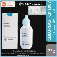 Coloplast CP 1907 BRAVA POWDER 25GM 1’S (1 bottle) OSTOMY Adjustable 康乐保CP1907造口护肤粉造瘘袋皮肤护理附件25克