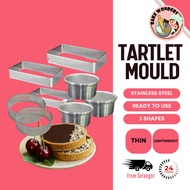 Tartlet Mould/Cylinder Mould/ Tart Cutter/ Rectangle Tart Mould/ Stainless Steel Tart Mould/Round De