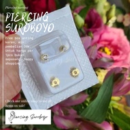 Starex earrings starex barbell piercing earrings starex piercing for early piercing.