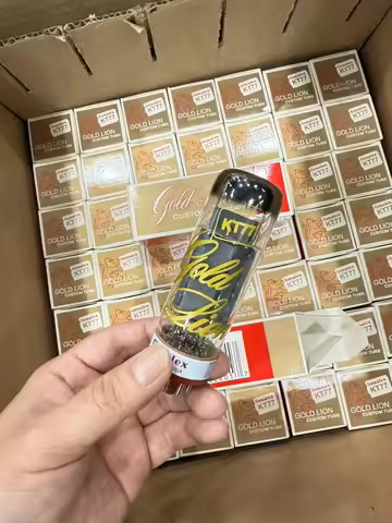 GOLD LION KT77 Vacuum Tube HIFI Audio Valve Replace KT66 KT88 EL34 6CA7 5881 Electronic Tube Amplifi