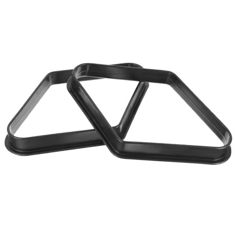 2Pcs Billiard Ball Holder Pool Table Rack Strong Plastic 9-Ball Organizer Storage Pool Ball Rack 9-B