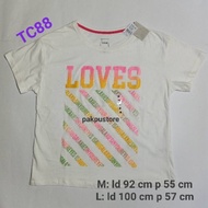 [S-M, Hal. 1 Dr 3] Kaos T Shirt Cewek Merk T Zone, Branded Matahari