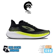 SEPATU LARI 910 ORIGINAL HAZE 1.5 - HITAM/HIJAU NEON/PUTIH