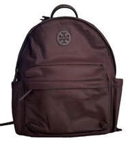 Tory Burch 深棕色尼龍背包