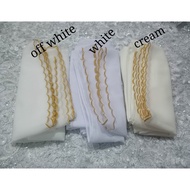 Shawl Sulam Halus Sulam Biku Veil pengantin Veil tunang