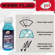 ES2 Wiper Cairan Pembersih Kaca Mobil Ampuh dan efektif bersihkan Noda - Fluid Konsentrat 100ml