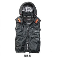 🎌日本直送 📣 ❄️現貨📦即寄❄️ 2026 新版 Burtle XL 風暴黑色 上背風 空調服 風扇衫 背心 防曬 輕撥水 防中暑 AC2094