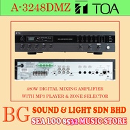 TOA A-3248DMZ / A3248DMZ 480W DIGITAL MIXING AMPLIFIER WITH MP3 PLAYER & ZONE SELECTOR