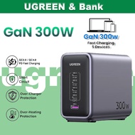 UGREEN 300W USB C Charger, Nexode GaN 5 Ports Charging, 140W Max Single Port PD3.1 Fast Charger