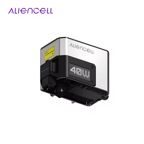 Aliencell 20W 40W 60W Laser Module, 450nm TTL Laser Head for X1 Laser Engraver & CNC Laser Engraving