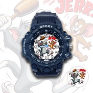 Tom and Jerry 02 Waterproof Sport Watch for Boys with FREE Spare Battery TM2XSPORT