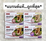 Antinol แบรนด์แท้100% มีฉลากยา กล่องต้นแบบ (Exp.03/2025)อาหารเสริมไขมันบำรุงข้อสัตว์เลี้ยง (1กล่องมี60เม็ด)โปรดระวังของถูก ลอกเลียนแบบ