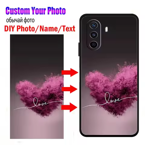 Customized Phone Cases for Huawei Nova Y70 Plus Y71 Cover DIY Photo Pictures Image Design TPU Fundas