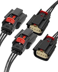 Ignition Coil Connector Harness Fit for Ford V6 V8 Flex F150 2013-2019, Connector Pigtail Replace 9U