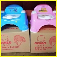 ▫ ⊕ ◊☜ GERBO POTTY TRAINER 2 in 1 chair arinola w/ box