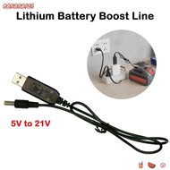BANANA1Z6 5V To 21V Boost Cable, DC Interface Dedicated 21V Battery Charging Cable, USB Adapter Boos