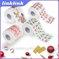 Popular Choice Toilet Paper Bathroom Essential Perfect For Holiday Parties Trending Now White Christmas Toilet Roll Paper Holiday Spirit Great Gift Idea Printed inklink_sg