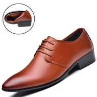 Men Shoes Shop Comfortable Tip Point Leather Business Formal Shoes