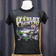 เสื้อผ้าบางฮาเลย์ Harley-Davidson ผ้ามุ้งบางใส่สบาย สไตล์วินเทจ ป้ายVintage 3D EMBLEM