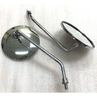 HONDA C70/GBO/FAME/GB6/CHROME SIDE MIRROR BULAT/PETAK