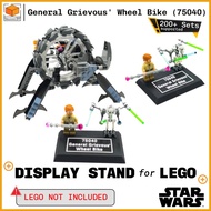 Display Stand for Lego Star Wars General Grievous' Wheel Bike (75040)