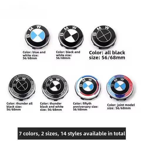 4pcs For BMW G12 G30 G31 G32 G08 G05 F46 F49 F39 F90 floating wheel hub cover 1/3/4/5/6/7Series modi