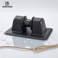 SONONIA Inflatable Boat Anchor Roller Drill Installation Boat Anchor Line Black
