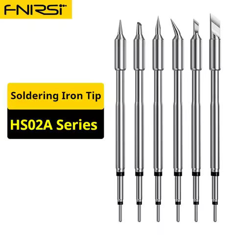 FNIRSI HS-02 Original Soldering Iron Tip Accessories B2 C2 JS I K Ku Replacement Tool Set for HS-02 