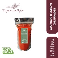 [ZIP LOCK] Gochugaru Powder PURE for Kimchi (Korean Chili Powder) - Spice️ Seasoning