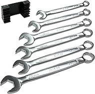 SK11 SMS-06PF Perfect Fit Combination Wrench Set, Set of 6, 0.3/0.4/0.5/0.5/0.7 inches (8/10/12/13/1
