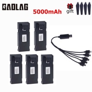 3.7V 5000Mah RC Drone Battery Accessory For E88 E88pro E99 Ls-E525 E525 PRO Mini Uav Drone Battery