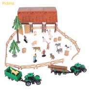 Picbliss Realistic  Animal Figures Toy  Animal Figurine Playset Learning Toy Set