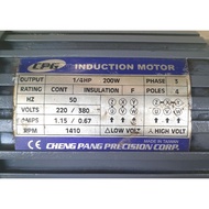 MOTOR INDUCTION WITH GEARBOX