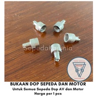 Bukaan Dop Kunci Pembuka Dop Cop Pentil Ban Dalam Sepeda AV Dan Motor